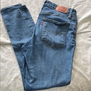 Levi's Medium Blue Denim Jeans with Red Tab
